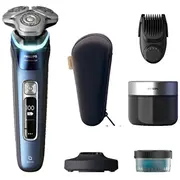 Philips i9000 Prestige Ultra Elektroskuveklis mitrai/sausai skūšanai Lādējams, Mystic Aqua Xp9 Xp9201/33