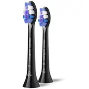 Philips Sonicare Sensitive Standarta Sonic zobu birstes uzgalis, 2Gab, melns Hx6052/88