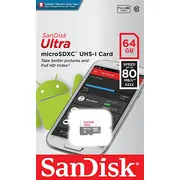 Sandisk Ultra 64Gb microSDXC Sdsqunr-064G-Gn3Mn