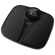 Adler Bathroom Scale Ad 8172B ķermeņa svari melni