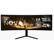 Arozzi Nova, Black 49 Va Gaming Led 165Hz Az-No-49Tuw165-Bk
