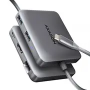 Axagon Usb 5Gbps hub, 2Xusb-A, Hdmi 4K, Rj-45, 100W Hmc-5Hl