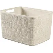 Curver Groziņš Jute L 20L 36X28X23Cm krēmkrāsā 0801907885