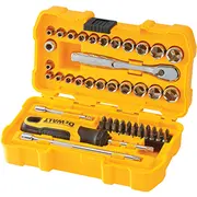 Dewalt Dwmt81610-0 Metriskais/U.s. standarta 1/4 muciņu kompl. 50 Gab.
