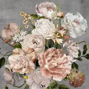 Eļļas glezna 100X100Cm, ziedi 4741243870048