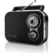 Muse M-051R Black Portable Radio