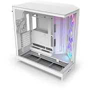 Nzxt H9 Flow Rgb Midi Tower, White Cm-H92Fw-R1
