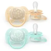 Philips Scf091/41 Avent māneklītis Ultra soft Deco, 0-6M 2 gab