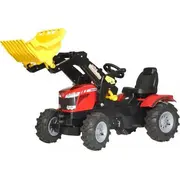 Rolly Toys Traktors ar pedāļiem rollyFarmtrac Mf 7726 kausu un piepūš. riteņiem 611140  3