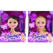 Sparkle Girlz lelles krūšu tēls ar krāsu mainošām acīm, 24051 4070201-0924