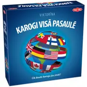 Tactic galda spēle - Karogi Visā Pasaulē, latviešu valodā 60999T