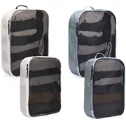 Thule Tpcs205 Packing Cube Family Set Pond Gray/White