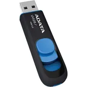 A-Data Adata Uv128 32 Gb, Usb 3.0, Black/Blue Auv128-32G-Rbe