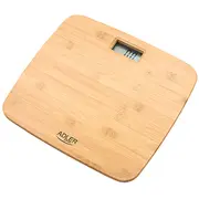 Adler Bathroom Bamboo Scale Ad 8173 ķermeņa svari