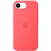 Apple iPhone 17E Silicone Case with Magsafe, Bright Guava Mhwh4 Mhwh4Zm/A