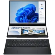 Asus Zenbook Duo Ux8406Ca-Ql287W Core Ultra 7 255H, 16Gb Ddr5, Ssd 1Tb, Windows 11 Home, Inkwell Gra 90Nb14X1-M00Hd0