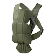 Babybjörn Baby ķengursoma Mini Woven, Dark green 021040 3021001-0406