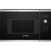 Bosch Microwave Oven Bfl523Ms0 20 L, Retractable, Rotary knob, Touch Control, 800 W, Stainless steel