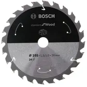 Bosch Standard for Wood 165X20/16X1.5/1.0X36T 2608837686