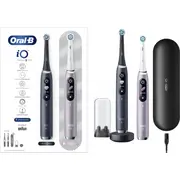 Braun Oral-B iO 9 Series Duo Black Onyx/Rose Elektriskās zobu birstes Io9