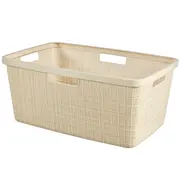 Curver Veļas grozs Jute 46L krēmkrāsā 0808091885
