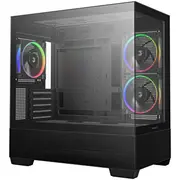 Deepcool Cg380 3F Midi Tower Case, Black R-Cg380-Bkagm3-G
