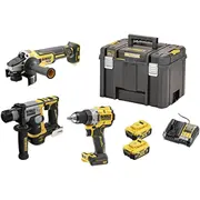Dewalt 3 Dck355P2T-Qw Instrumentu komplekts 18V 2X5.0Ah Tstak