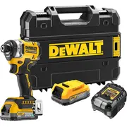 Dewalt Dcf860E2T-Qw Impulsa skrūvgriezis  2 x 1.7Ah Tstak