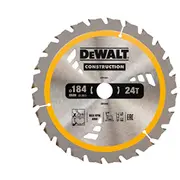 Dewalt Dt1951-Qz Zāģripa 184X20Mm 24T