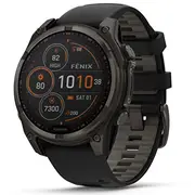 Garmin Fenix 8 Sapp. Solar, Black / Gray 010-02906-11