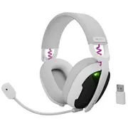 Genesis Fury Fukya F6 Gaming Headset with Microphone, White Nfu-2337