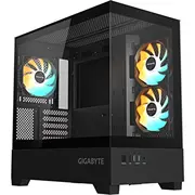 Gigabyte C201 Panoramic Miditower, Black Gb-C201P