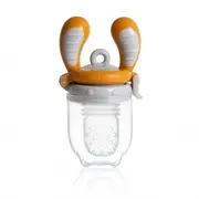 Kidsme Food Feeder bērna ēdināšanas ierīce cietiem produktiem Vidējs, Amber, no 4 mēn. - 16 160350Am