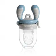Kidsme Food Feeder bērna ēdināšanas ierīce cietiem produktiem Vidējs, Azure, no 4 mēn. - 16 160350Az