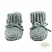 Lodger Slipper Folklore merino vilnas čībiņas, Silk, 0-6M - Slm 1090-6