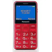 Panasonic Kx-Tu155Exbn Red, 2.4 , Tft-Lcd, microSD/microSDHC Mb, Usb version micro Usb, Built-In ca Kx-Tu155Exrn