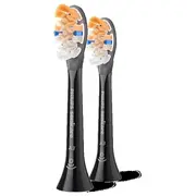 Philips Sonicare A3 Premium All-In-One zobu sukas uzgaļi, 2Gab, melni, Hx9092/88