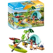 Playmobil Camping Kempings ar ugunskuru 71425 71425P