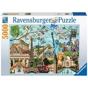 Ravensburger Big City Collage 5000 gabaliņu Puzzle 17118 4005556171187