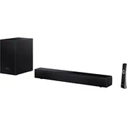 Sharp Ht-Sbw121 Compact 2.1 Soundbar with Wireless Subwoofer