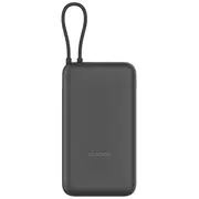 Xiaomi Power Bank 20000Mah Integrated Cable, Dark Gray Bhr9740Gl