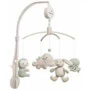 BabyS only muzikālais karuselis, dzīvnieki, 0, Laurel green/ Warm linen Bo-815.023.062.50