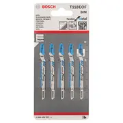 Bosch Figūrzāģa asmens T 118 Eof 5Gab. 83Mm 2608634237