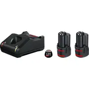 Bosch Sākuma Komplekts Gba 12V 2X3.0Ah  Gal12V 1600A019Rd