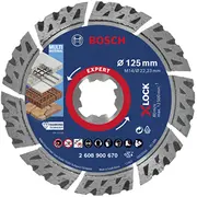 Bosch X-Lock dimanta disks Multi Material 125 2608900670