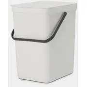 Brabantia atkritumu tvertne Sort Amp Go, 25 l, Light Grey 214400
