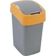 Curver Atkritumu spainis Flip Bin 25L sudraba/dzeltens 0802171535