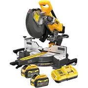 Dewalt Dcs781X2-Qw Leņķzāģis 54V Flexvolt 2X9Ah 305Mm