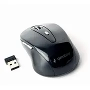 Gembird 6-Button wireless optical mouse Black Musw-6B-01