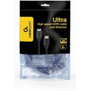 Gembird Ultra High speed Hdmi cable with Ethernet, 8K select plus series, 2 m Ccb-Hdmi8K-2M